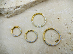 16g Septum Ring 6mm 8mm 10mm 12mm Septum Clicker Ring, Tragus Piercing, Cartilage Ring, Septum Piercing, Nose Piercing